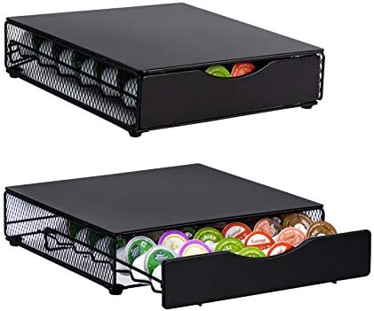 k cup Holders for Counter Small for Keurig k-cup Holder for mr Coffee for Tea (105 pods-5 tiers)