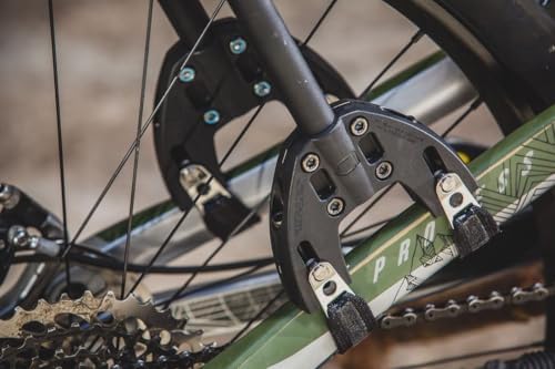 AEROE Spider Rear Bike Rack, Easy Install & Use, Fits All Mountain Bikes incl. E MTB, Gravel Bikes and Electric Bikes