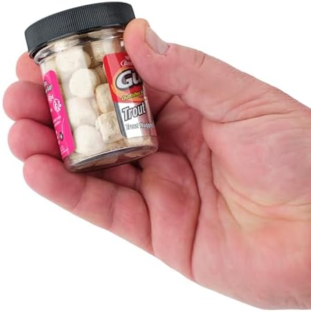Berkley Gulp! Trout Nuggets Dough Bait, Scented and Flavored Soft Bait for Freshwater Fishing, Designed to Attract Trout, High Visibility