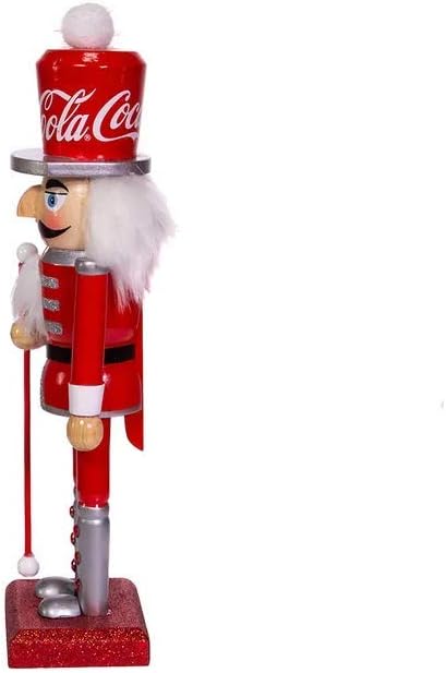 Coca-Cola Kurt S. Adler 10-Inch Wooden Nutcracker, Multicolor (CC6202)