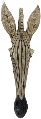 Design Toscano Animal Mask of the Savannah Wall Sculpture: Giraffe