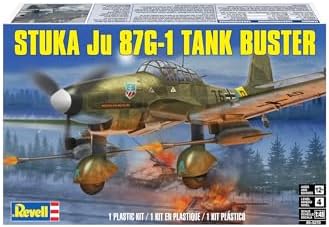 Revell Stuka Ju 87G-1 Tank Buster Plastic Model Kit