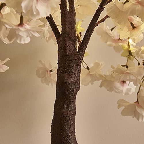 LITBLOOM Lighted Tabletop Olive Tree 18IN 50 LED Fairy Lights with Timer Battery Operated or USB Plug in Bonsai Tree for Wedding Christmas Spring