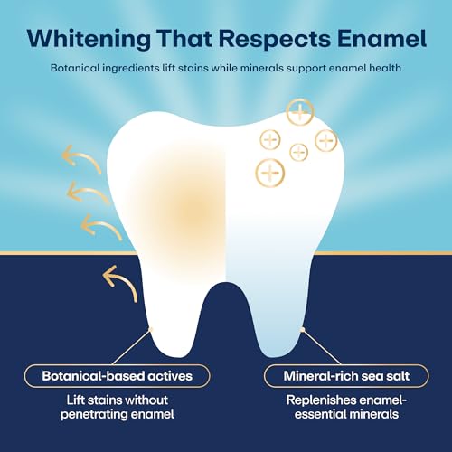 Lumineux Teeth Whitening Toothpaste, Peroxide Free, 3.75 oz, 2 Pack | Enamel safe, fluoride free, alcohol free, no artificial colors, SLS free, dentist formulated, gentle for sensitive smiles
