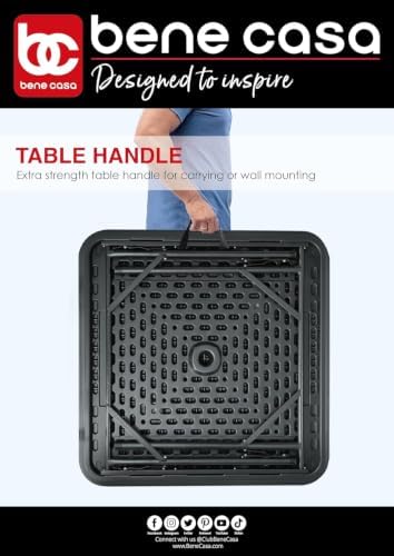 Benecasa Blow Mold Domino Game Table