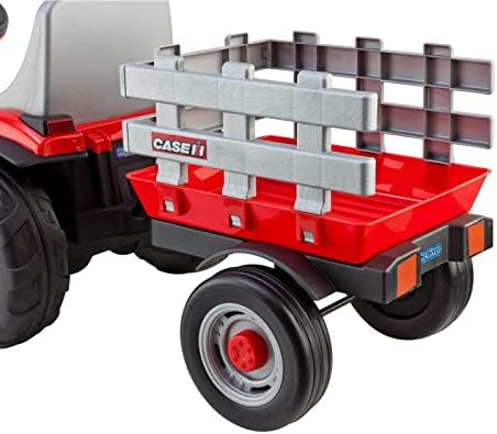 Peg Perego Case IH Little Tractor and Trailer