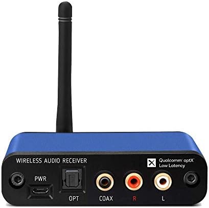 BLT-2 Hi-Fi Bluetooth 5.1 Audio Receiver, aptX HD, AAC, DAC, RCA Optical