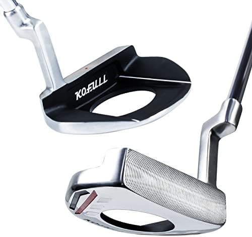 KOFULL Golf Putter-Golf Putters for Men Right Handed, Golf Men's Putter 34", Mens Putters Right Hand, Men Golf Putter with Ball Picking Function