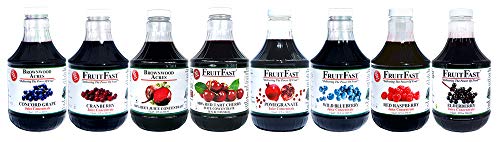 Red Tart Cherry Juice Concentrate by FruitFast - (32 FL OZ) Unsweetened, 68 Brix Pure Concentrated Juice - 100% Dark Cherry Extract - No Additives or Fillers!