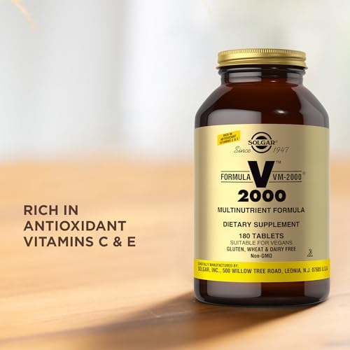 Solgar, Formula Vm 2000 Multinutrient System, 180 Count