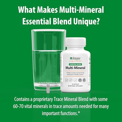 Jigsaw Health Multi-Mineral Essential Blend | 90 Capsules | 90 Servings