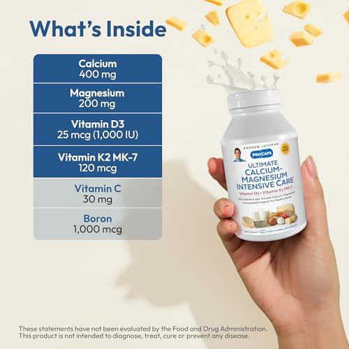 ANDREW LESSMAN Calcium-Magnesium Intensive Care K2 MK7-360 Caps