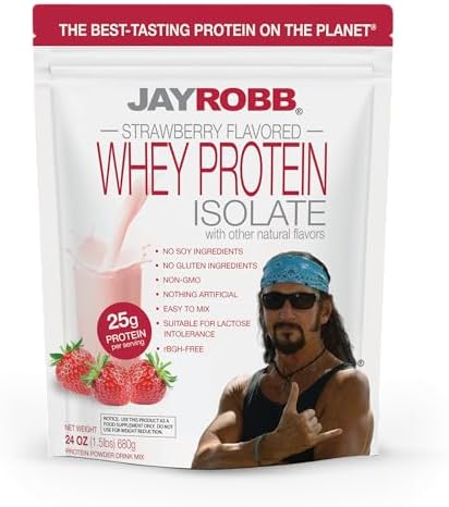 JAYROBB Whey Protein (5 Pound, Vanilla)