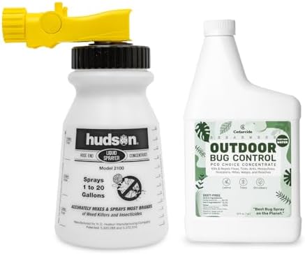 Cedarcide Outdoor Bug Control Concentrate | Kills & Repels Mosquitoes, Fleas