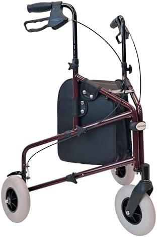 Freedom Lightweight Retractable 3 Wheel Walker with Balloon Tires