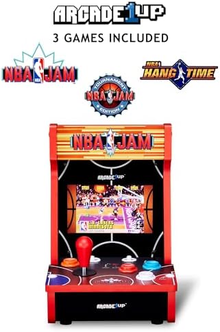Arcade1Up Ms. Pac-Man Class of '81 Countercade, 3 Retro Games | Countertop Arcade Machine with 7-Inch LCD Screen and Real Feel Joysticks and Buttons