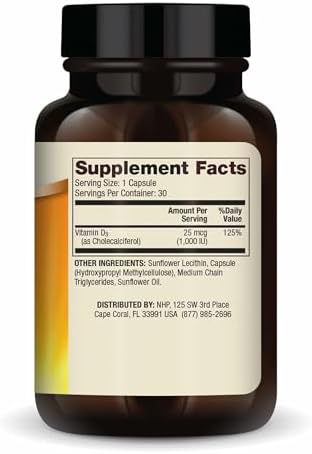 Dr. Mercola Liposomal Vitamin D3 - Supports Heart, Bone & Immune Health - 5,000 IU Per Serving - Non-GMO, Soy Free & Gluten Free - 30 Capsules (30 Servings)