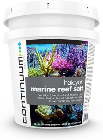 Continuum Aquatics Halcyon, Marine Reef Aquarium Salt Mix, 150 Gallons Box