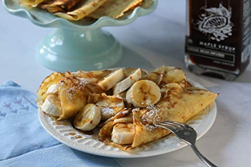Runamok Maple Cinnamon-Vanilla Infused Maple Syrup - Authentic & Real Vermont Maple Syrup | Gluten Free & Natural Sweetener | Breakfast, Coffee, Pancakes Maple Syrup | 8.45 Fl Oz (250mL)