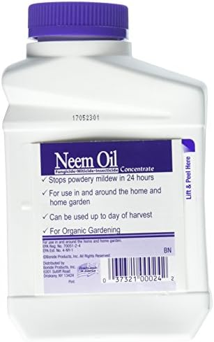 Bonide Neem Oil Fungicide Miticide Insecticide Concentrate 16 fl. oz.