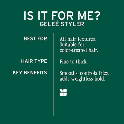 Biolage Styling Gelée – Medium Hold | Styling Gel for Slick Backs and Heatless Curls, Firm Hold, Adds Shine & Controls Frizz, Vegan & Cruelty-Free