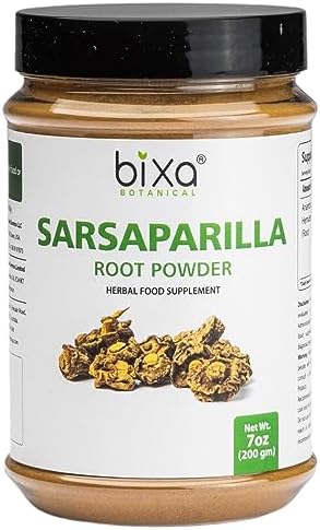 bixa BOTANICAL | Sarsaparilla Root Powder | Hemidesmus Indicus | Ayurvedic Herb | Cooling Balance and Daily Wellness Support | Vegan | Non GMO | Gluten Free | Clean Label | 3.5 oz 100 g