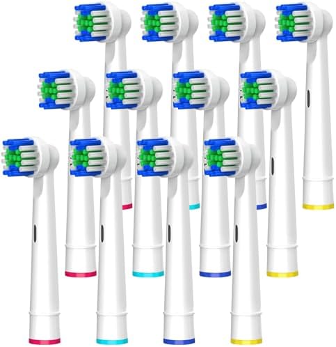 Electric Toothbrush Replacement Heads 16 Pack/Compatible Oral B Braun Replacement Brush Heads/Compatible Oral B Replacement Brush Heads