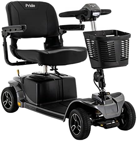 Pride Revo 2.0 4-Wheel Mobility Scooter w/Avail Ext Warr (Grey)