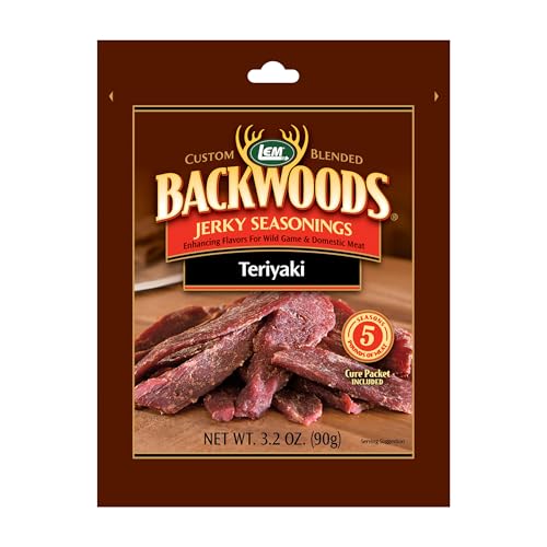 LEM Backwoods Teriyaki Seasoning with Cure Packet ,1 oz.