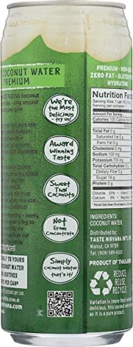Taste Nirvana Real Coconut Water - 16.2 fl oz