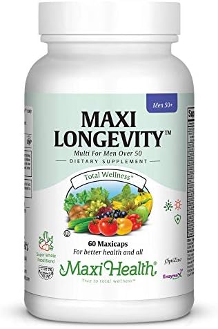 Womens Multivitamin 50 Plus – Daily Multivitamin for Women Over 50 with Vitamin B12, A, D, C, Zinc, Magnesium & More – Energy, Immune & Heart Support Womens Multi Vitamins - Non-GMO – 60 Capsules