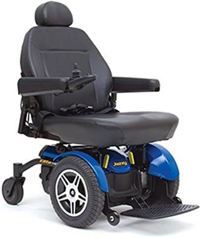 Pride Mobility - Jazzy Elite HD - Heavy Duty Power Chair - Jazzy Blue
