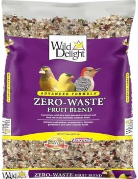 Wild Delight Zero-Waste Fruit Blend Bird Food, 20 Lb