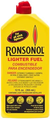 Ronson 12 Ounce Ronson Lighter Fuel - Pack of 2
