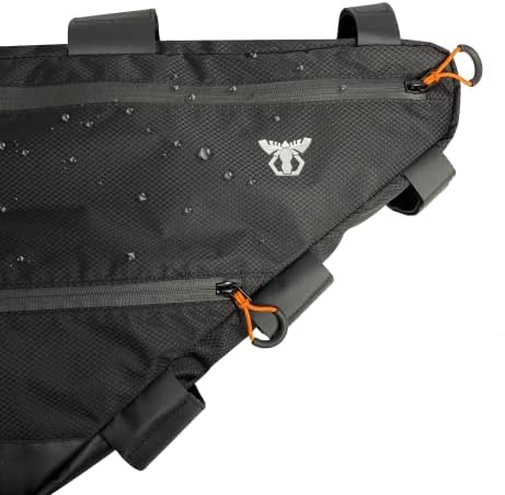 Touring Road Bike Full Frame Bag | Bicycle Bikepacking, Touring, Commuting Pack | Small (6.5L), Medium (12L), Large (14L)