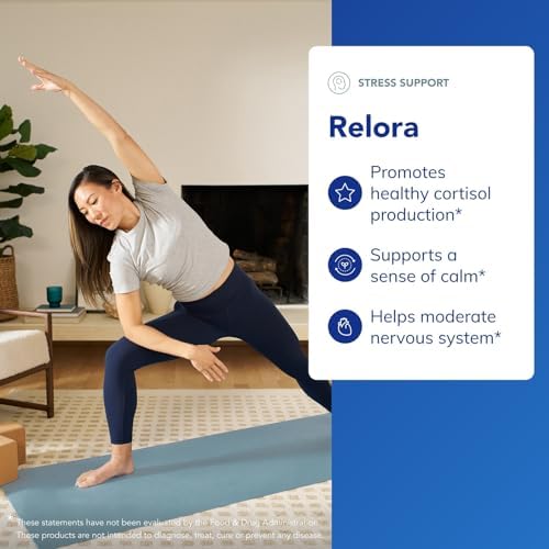 Pure Encapsulations Relora | Hypoallergenic Supplement Promotes Healthy Cortisol and DHEA Production and Moderates Occasional Stress* | 60 Capsules | Supports Healthy Cortisol and DHEA Production and Moderates Occasional Stress*, Hypoallergenic Supplement
