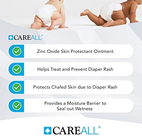 CareAll Zinc Oxide 20% Skin Protectant Barrier Ointment 2 oz, Relieves