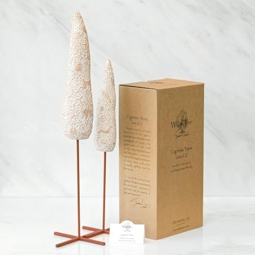 Willow Tree Ox and Goat, Sculpted Hand-Painted Nativity Figures, 2-Piece Set | Extends the Willow Tree Nativity Scene, Designed by Artist Susan Lordi, Heirloom Keepsake, Display on Shelf or Table