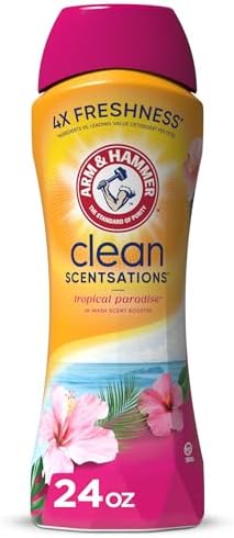 Arm & hammer In-Wash Scent Booster, Tropical Paradise, 24 oz | In-Wash Laundry Fragrance, Tropical Paradise Scent