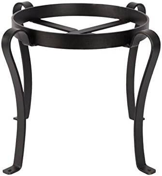 Achla Designs Patio Flower Pot Plant Stand, 18-in H Black