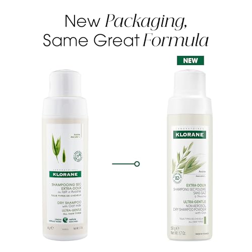 Klorane Dry Shampoo with Oat Milk - Non-Aerosol