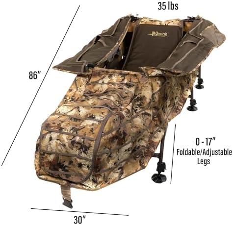Invisi Lay Blind System for Waterfowl Hunting in Optifade Marsh