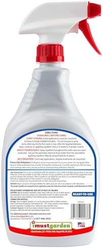 Dog & Cat Repellent: Stops Chewing, Natural, Pet Safe - 32oz | Stops Chewing, Natural, Pet Safe