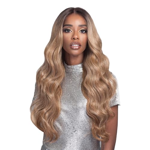 BOBBI BOSS 13"X4" HAND-TIED SWISS LACE FRONT WIG MBLF190 CARMELA (TT1B/DX216)