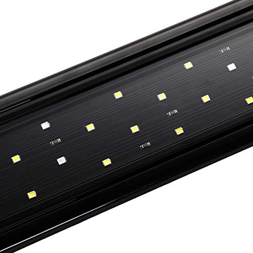 AQUANEAT LED Aquarium Light Full Spectrum 12 Inch Fish Tank Light Fresh Water