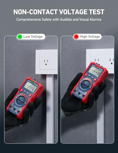 AstroAI Digital Multimeter, TRMS 4000 Counts, Auto-Ranging, Battery Test