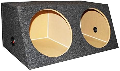 QPower QSMBASS15 Dual 15" Carpet Subwoofer Sub Box Sealed Speaker Enclosure