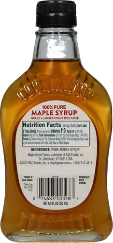 Maple Grove Farms Pure Maple Syrup, 8.5 oz
