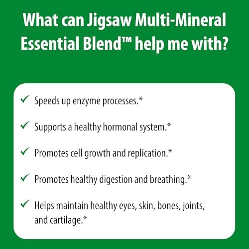 Jigsaw Health Multi-Mineral Essential Blend | 90 Capsules | 90 Servings