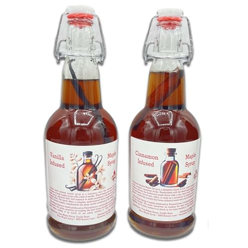 Vanilla Infused Nova Maple Syrup - Pint (16 Fl Oz)
